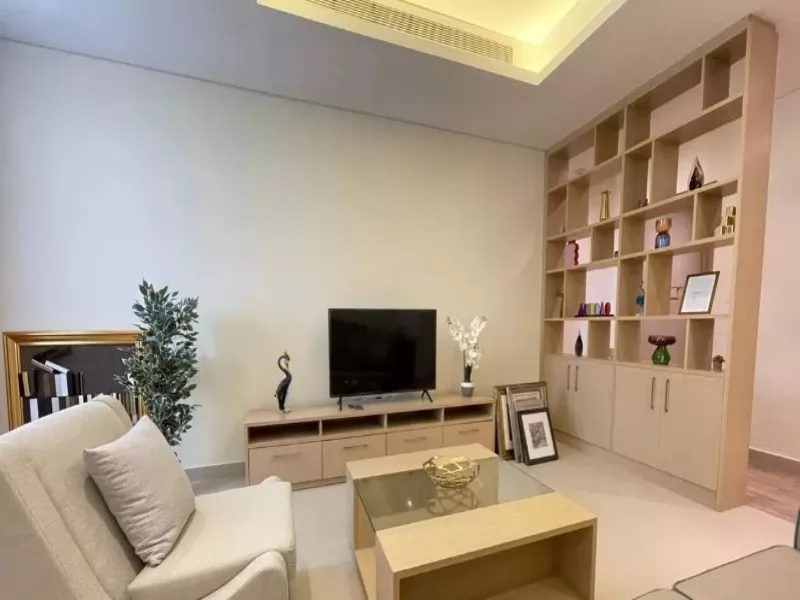 Residential Ready Property 1 Bedroom F/F Apartment  for rent in Lusail , Doha-Qatar #11370 - 1  image 